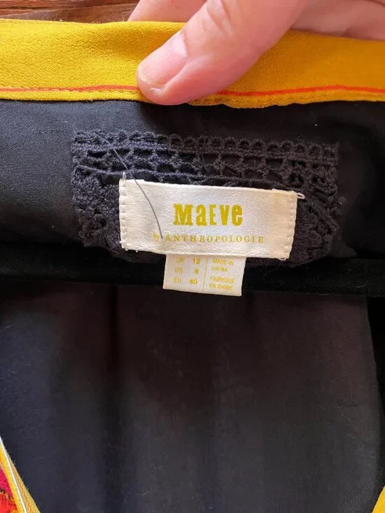 Anthropologie Maeve Botanica Dress, Size 8 - Picture 11 of 12